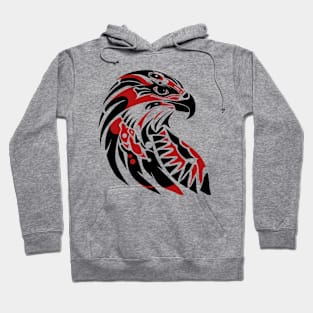 Crimson Flight Eagle Hoodie